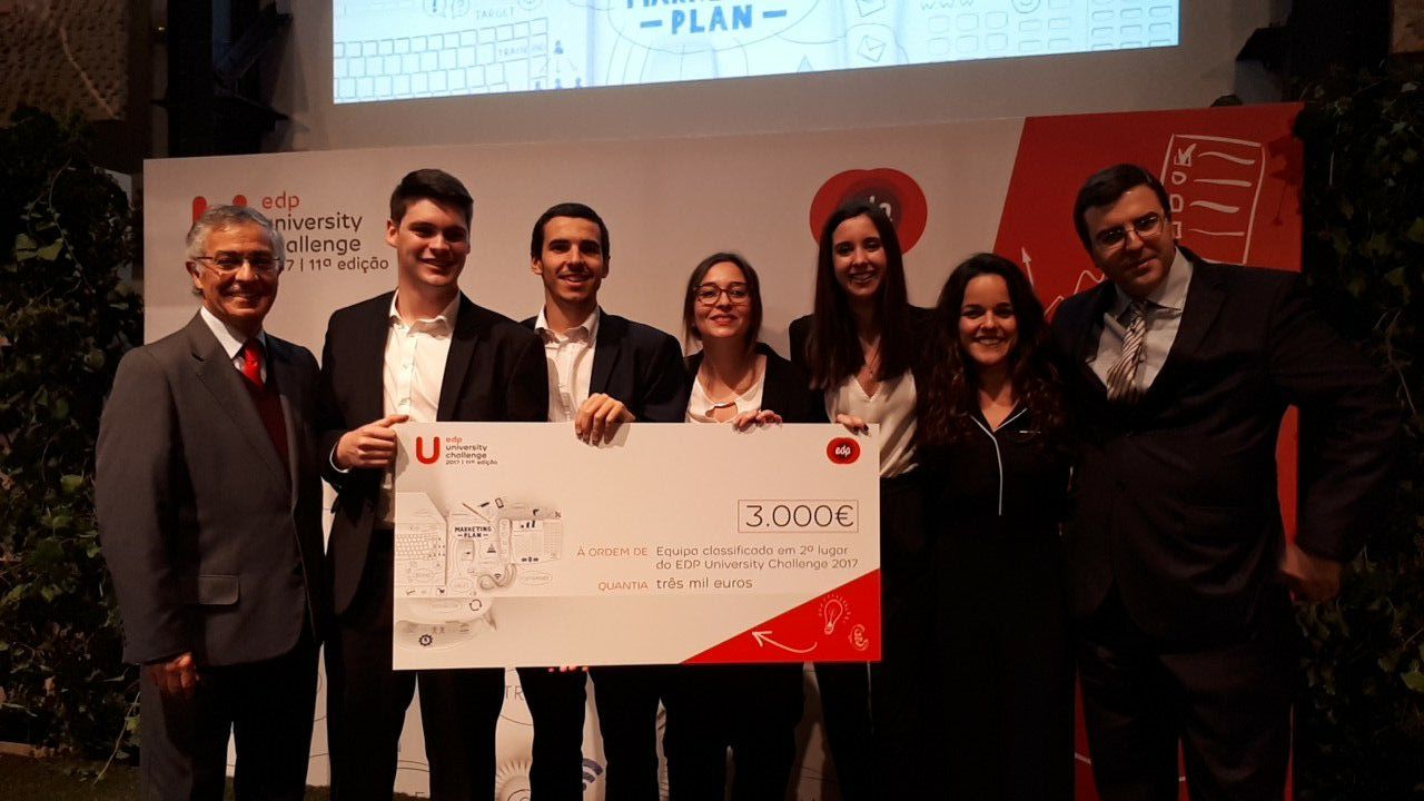 Estudantes do ISCTE-IUL vencem 2º lugar no EDP University Challenge 2017