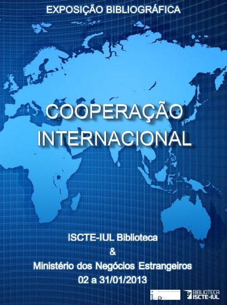 Cartaz da Exposição Bibliográfica (jan 2013) – Cooperação Internacional