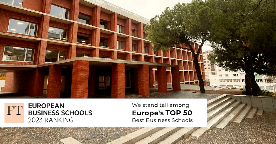 Iscte Business School alcança o “Top 50” das escolas de gestão europeias