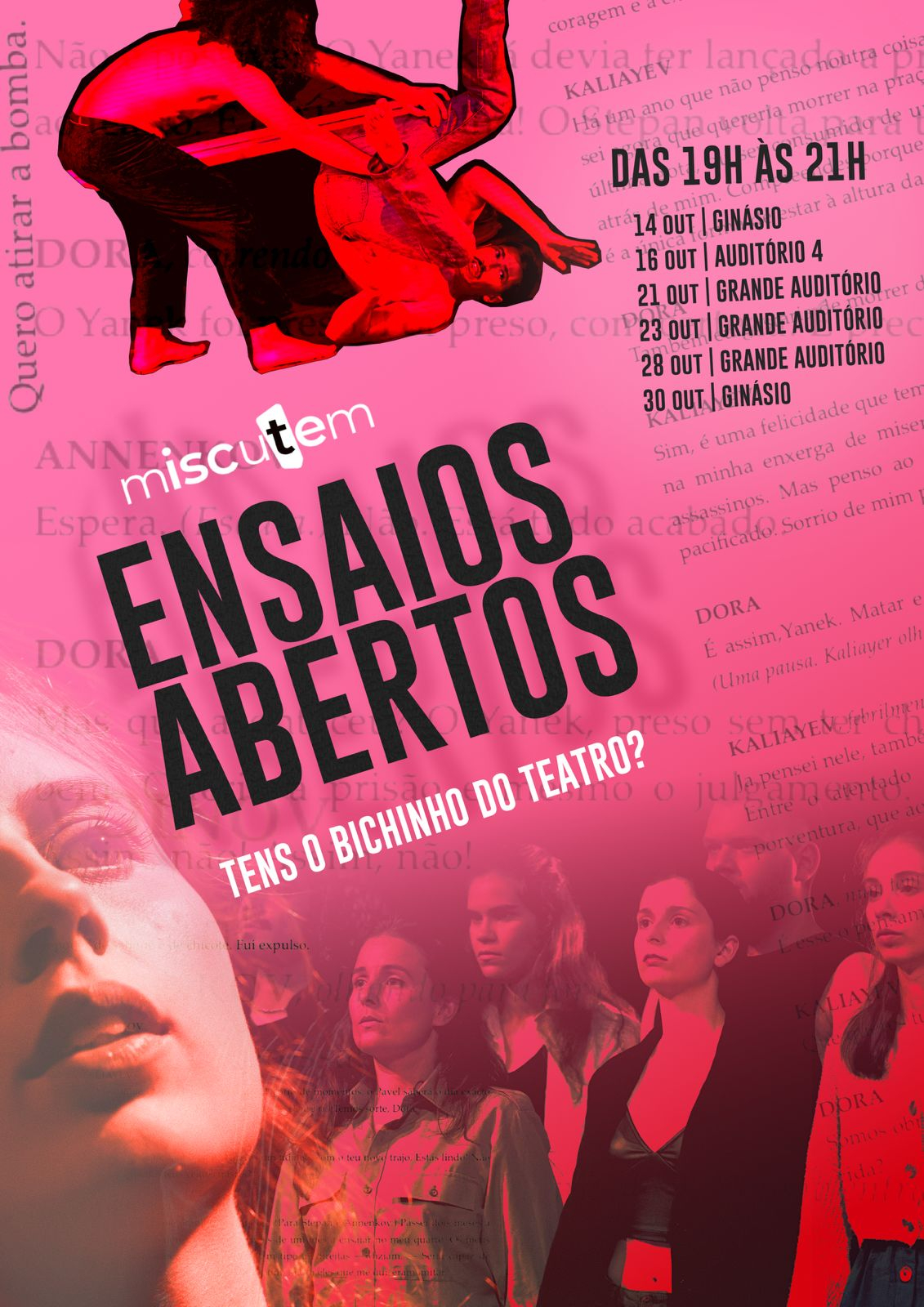 Cartaz Ensaios Abertos 2024_2025