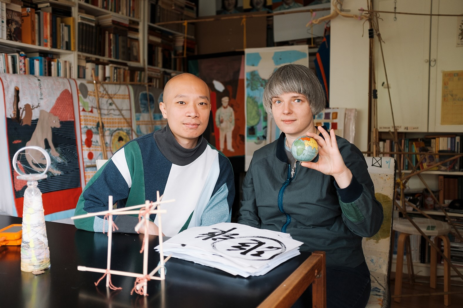 Marta Stanisława Sala e Cheong Kin Man