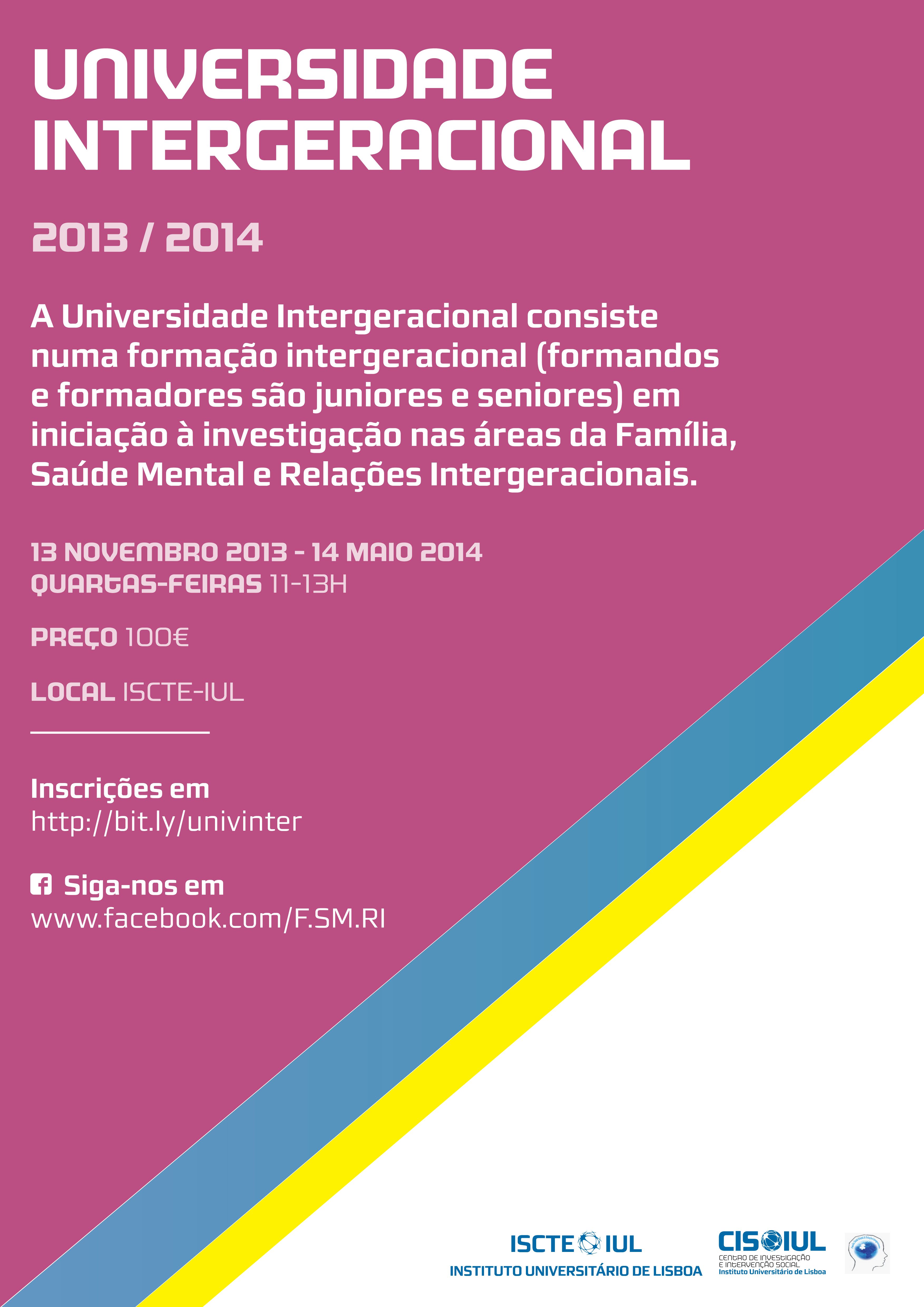 Universidade Intergeracional no ISCTE