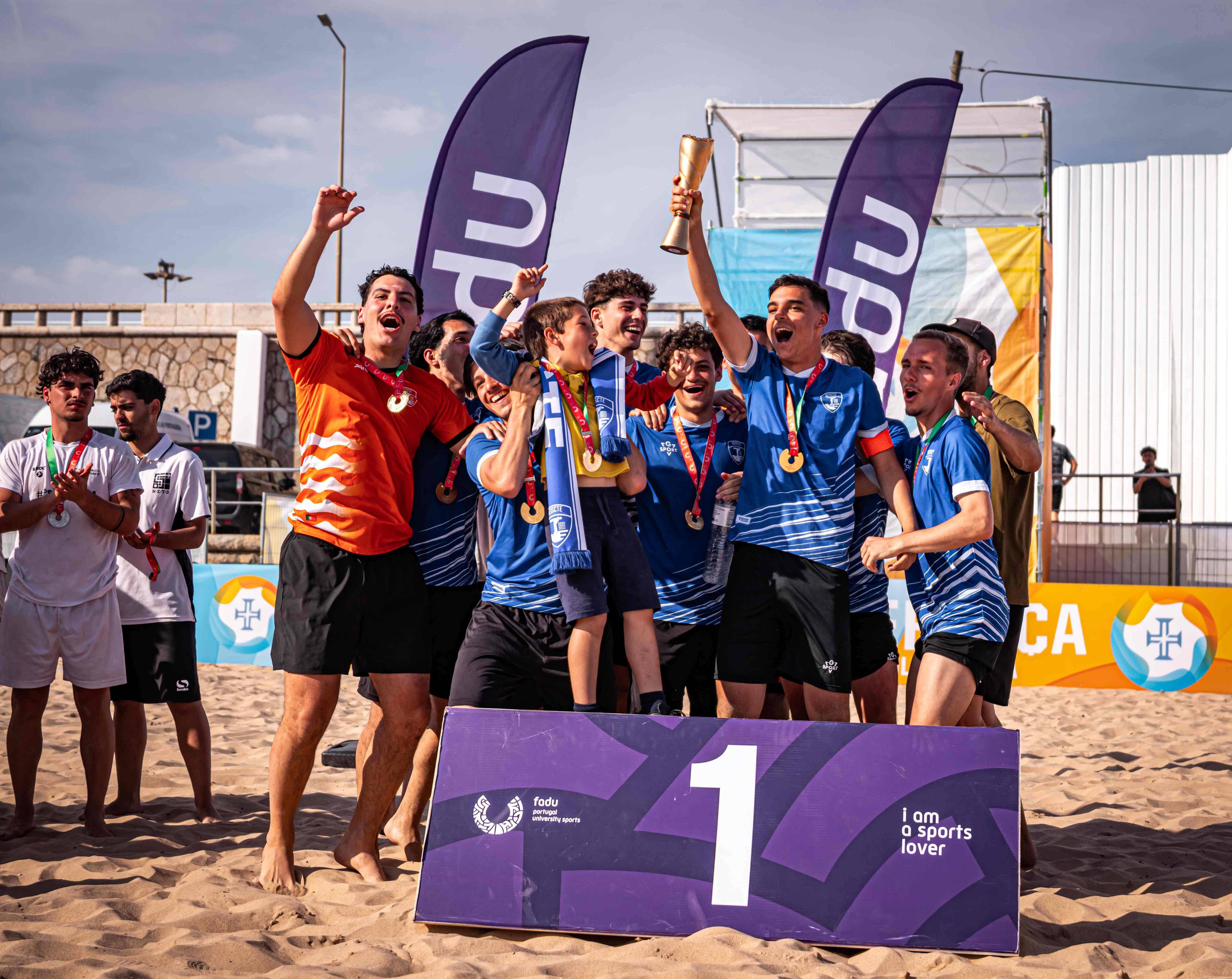 Iscte vence Campeonato Nacional Universitário de Futebol de Praia