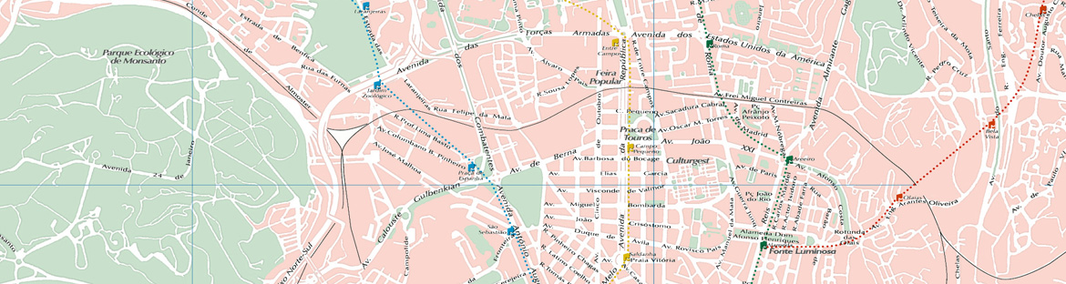 Rumo a uma nova cartografia de Lisboa: 5 círculos
