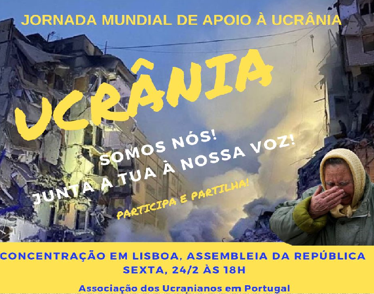 Jornada Mundial de Apoio à Ucrânia