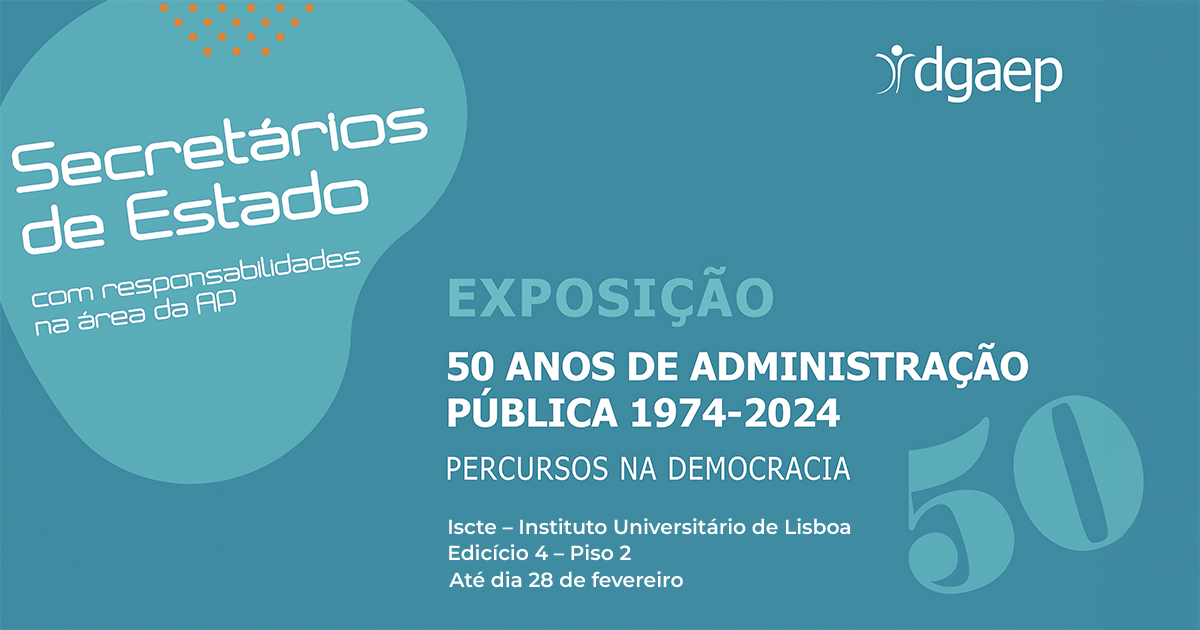 50 anos da DG da Administração Pública em exposição