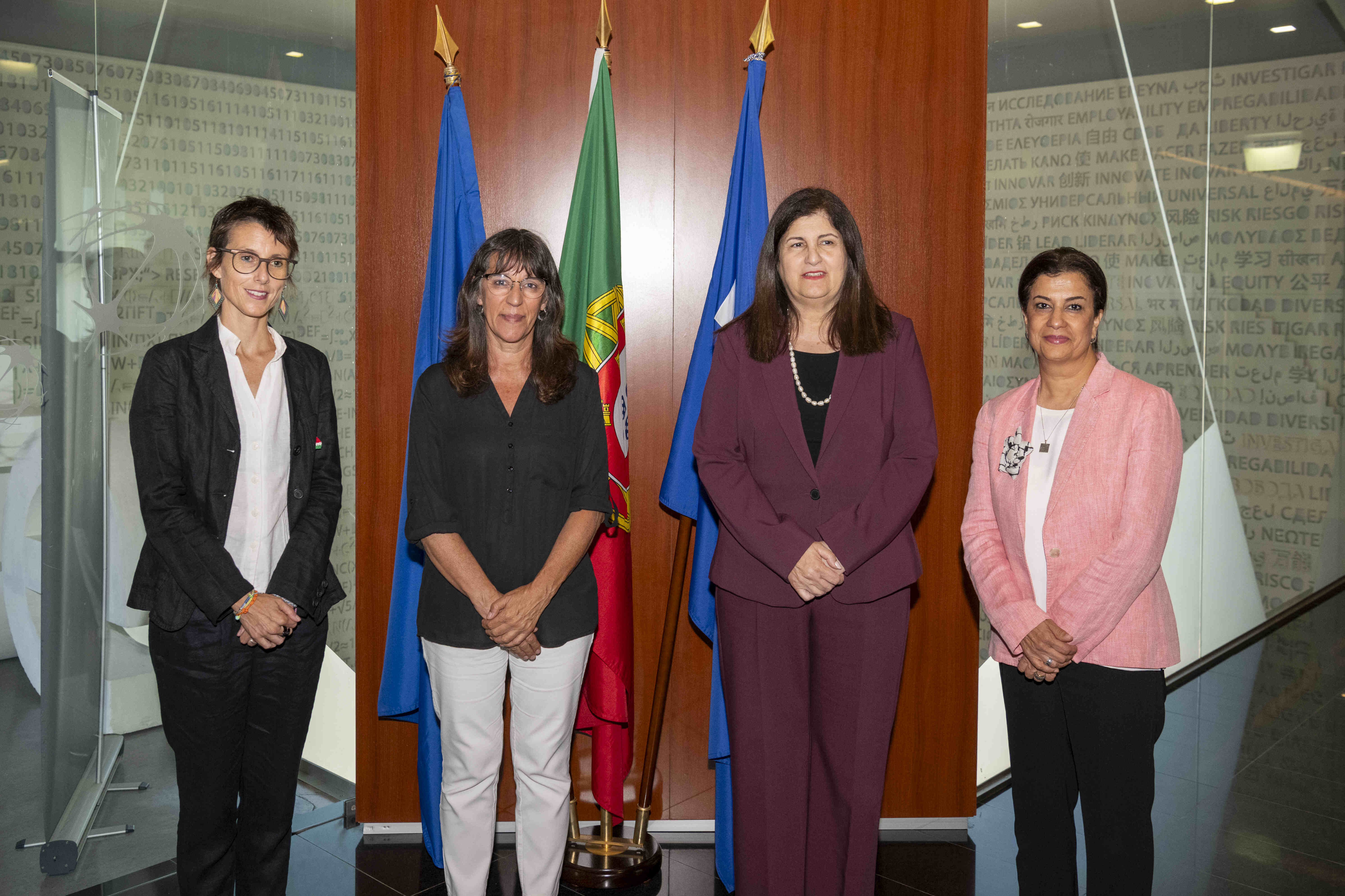 Iscte recebe visita da Ministra dos Negócios Estrangeiros da Palestina