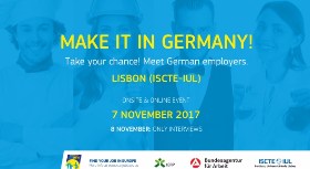 Make it in Germany - Lisbon 2017 | EURES - European Job Days