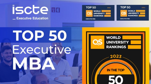 Iscte Executive Education no Top 50 Executive MBA da Europa
