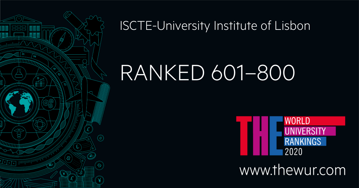 Iscte sobe no ranking da Times Higher Education 2020